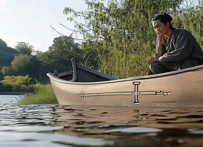 刻舟求剑的故事绘本 刻舟求剑绘画故事绘本