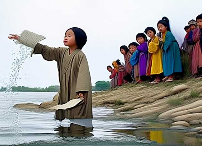 屈原投江儿童故事ppt 屈原投江故事中班幼儿园