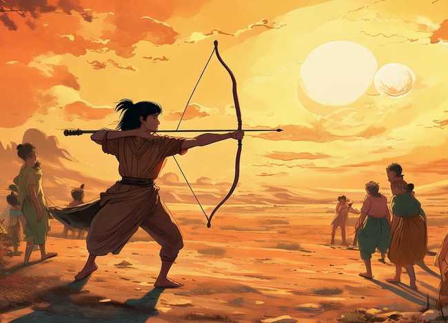 儿童版后羿射日故事完整版（少儿故事后羿射日）
