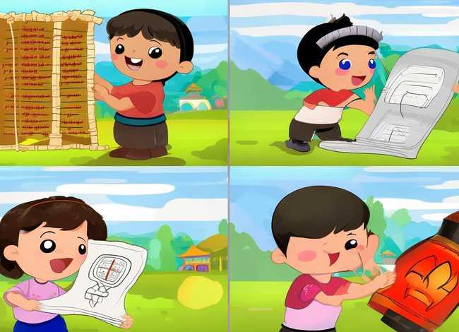 四大发明故事幼儿版 - 四大发明故事幼儿版简短