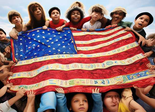 国旗多美丽儿童故事；国旗国旗多美丽故事