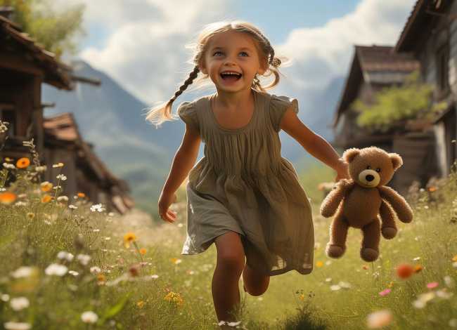 奶奶的童年故事，奶奶的童年100字