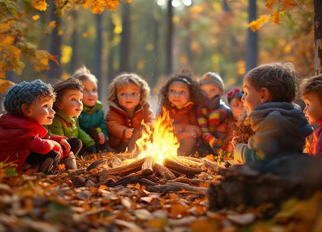 秋天的故事儿童；幼儿故事秋天的故事