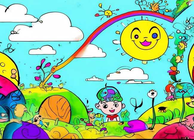 儿童绘画故事文字版；幼儿绘画故事带文字带图片