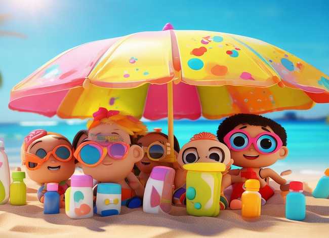 儿童动画防晒主题，儿童动画防晒主题怎么写