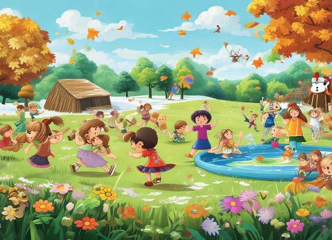 幼儿园春夏秋冬的故事，幼儿园关于春夏秋冬的故事