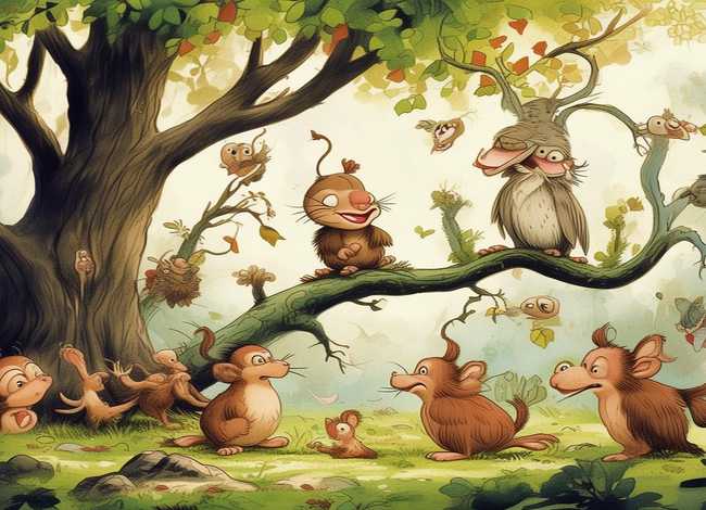 儿童动物幽默故事，动物幽默故事大全长篇