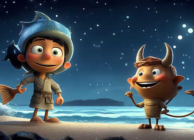 渔夫和魔鬼的故事视频儿童（渔夫与魔鬼的故事视频）