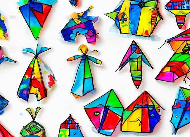 儿童风筝简笔画图片大全 - 儿童风筝简笔画图片大全大图