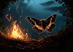 飞蛾扑火背后的故事（飞蛾扑火背后的故事视频）