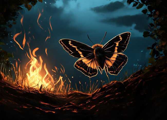 飞蛾扑火背后的故事（飞蛾扑火背后的故事视频）