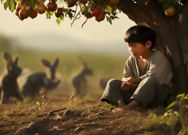 守株待兔少儿故事；守株待兔少儿故事文字