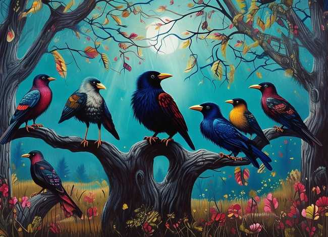 七只乌鸦故事绘本（七只乌鸦故事绘本教案）