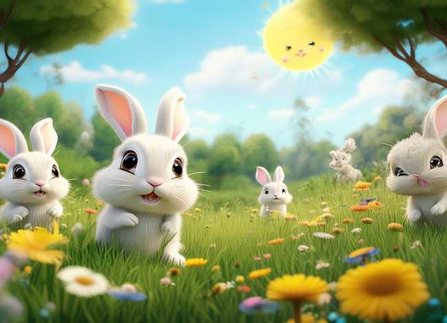 小兔子的故事幼儿 - 幼儿关于小兔子的故事