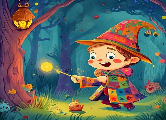 儿童故事中的魔术师（魔术师的幼儿故事）