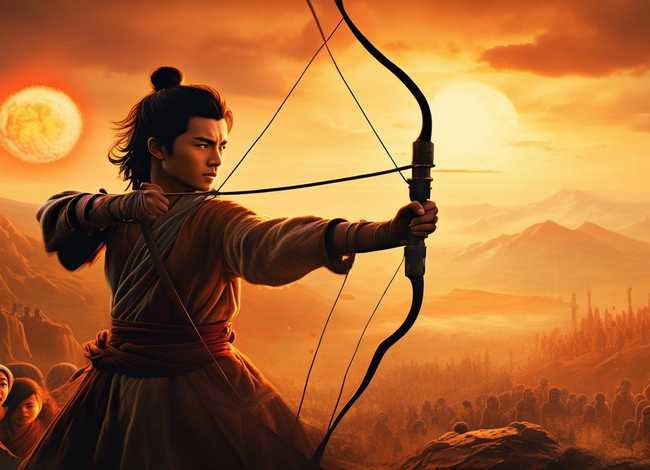 少儿故事后羿射日，少儿故事后羿射日主要内容