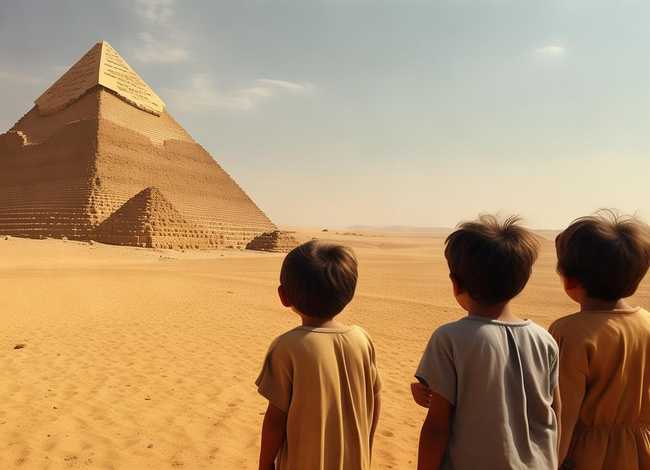 埃及金字塔儿童故事英文 埃及金字塔英文简单介绍