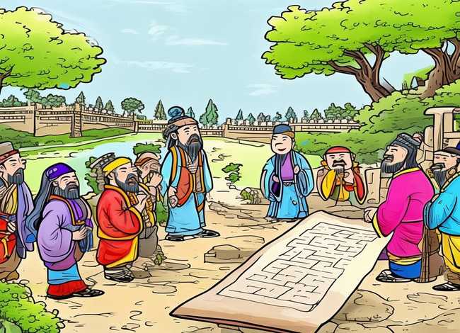 史记故事绘本画，史记故事绘本简笔画