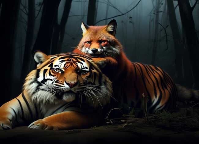 狐假虎威故事视频完整版 - 狐假虎威的故事完整版