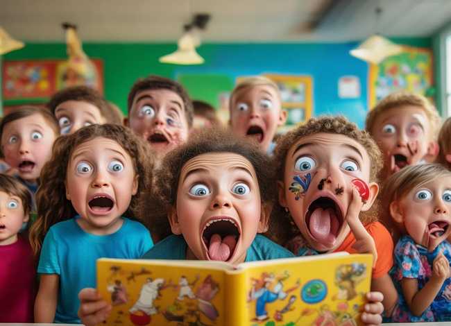 儿童英语幽默故事（英语版幽默小故事）