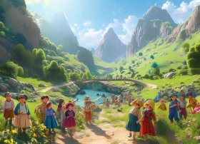 桃花源记儿童版、桃花源记儿童版朗诵