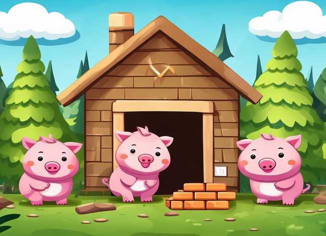 英语启蒙故事三只小猪（英语启蒙故事视频三只小猪）