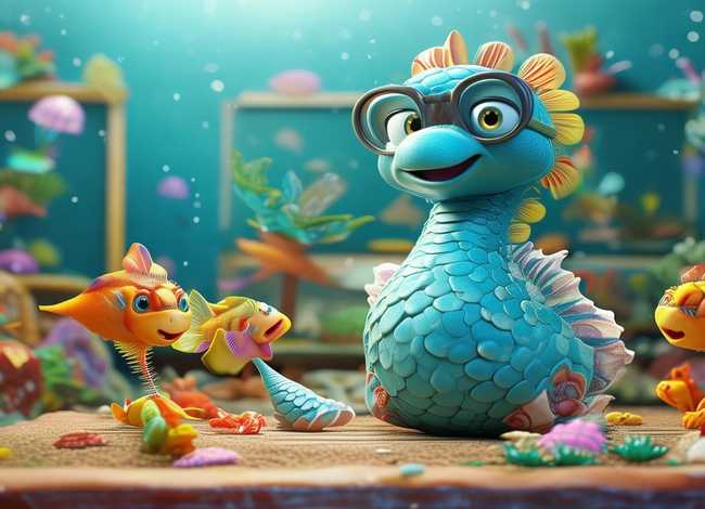 儿童故事海马先生 - 海马先生故事学会什么知识