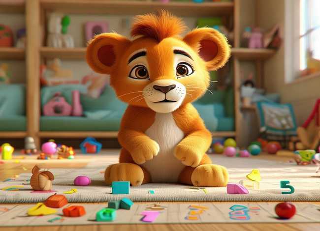 儿童故事小狮子学数数，儿童睡前故事小狮子学数数