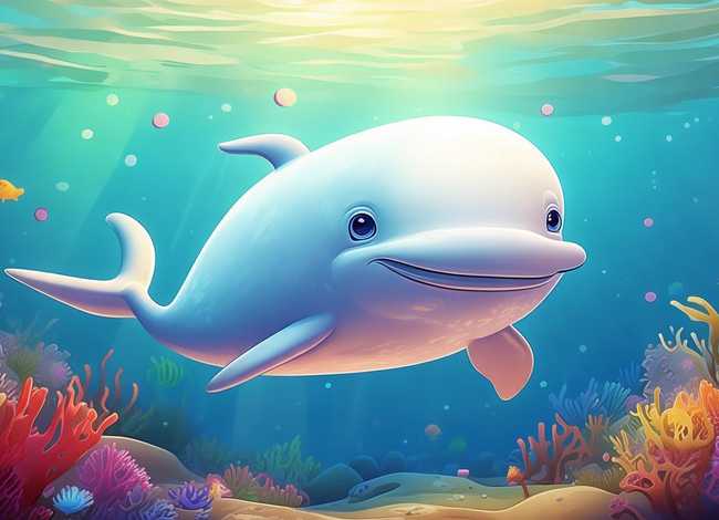白鲸的故事儿童 白鲸鱼的故事
