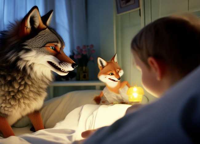 宝宝睡前故事狼狈为奸 - 宝宝睡前狼的故事