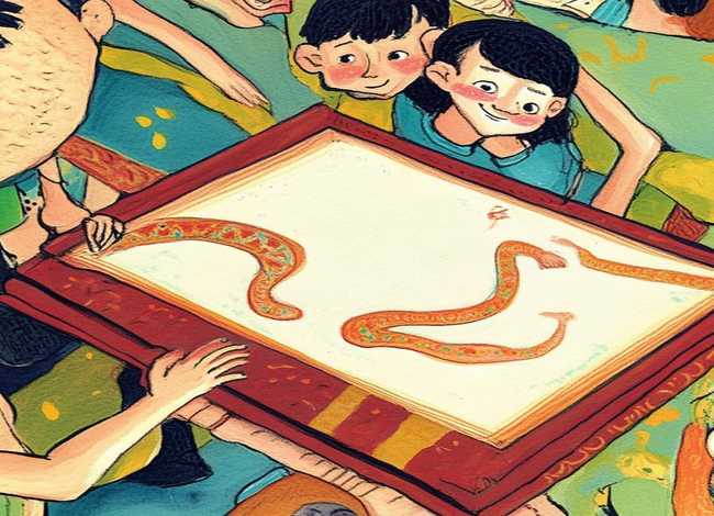 画蛇添足故事绘本 - 画蛇添足故事绘本图片