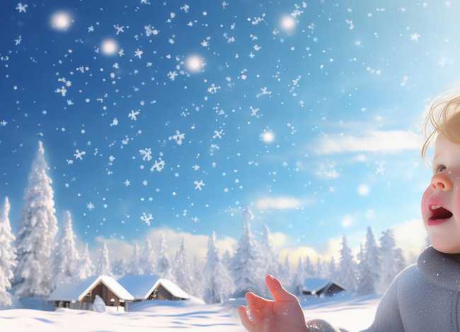 幼儿故事《雪花》 - 幼儿故事《雪花》图片