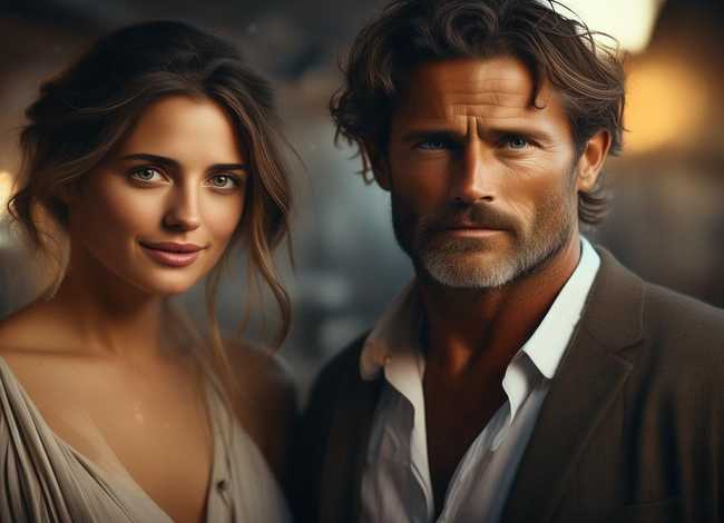 男女人物摄影、男女人物摄影素材