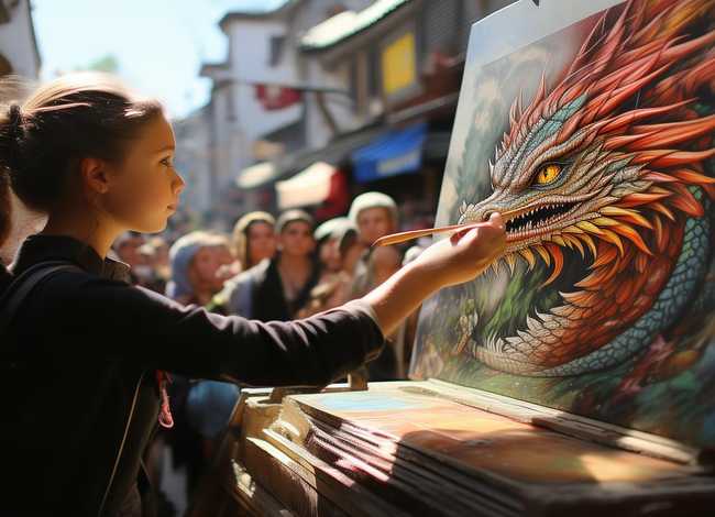 画龙点睛的故事100 - 画龙点睛的故事100字