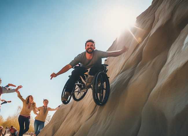 残疾人的励志故事50字；残疾人的励志故事50字左右