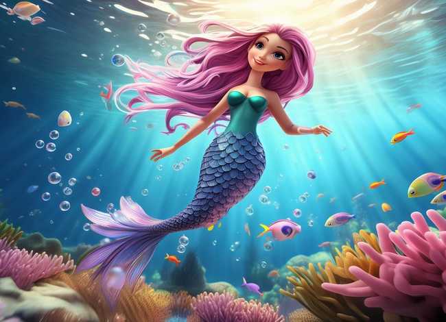 泡泡美人鱼的故事动画片、泡泡美人鱼的故事动画片视频