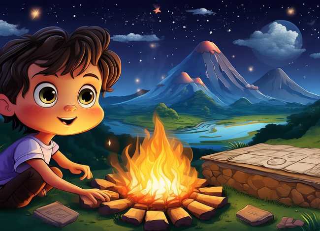 火山的故事儿童收听、火山爆发故事在线收听
