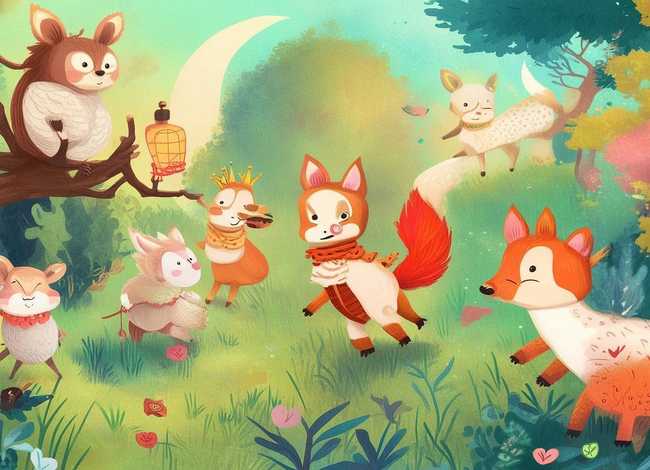 动物的童话图画（动物的童话图画简单）