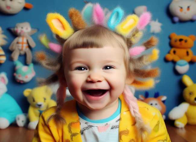 动物发型儿童编发；动物发型儿童编发教程