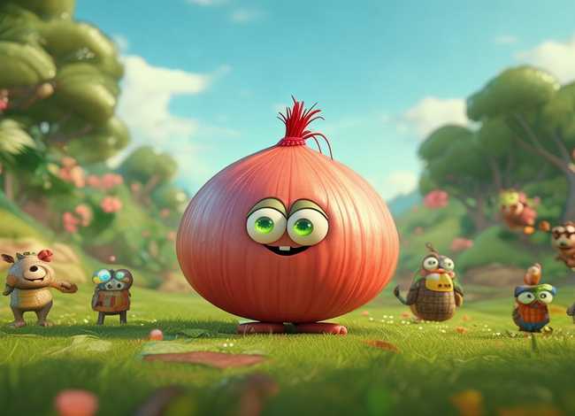 洋葱头找朋友儿童故事 洋葱头找朋友故事图片