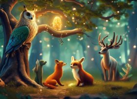 画动物的故事；绘画动物的故事