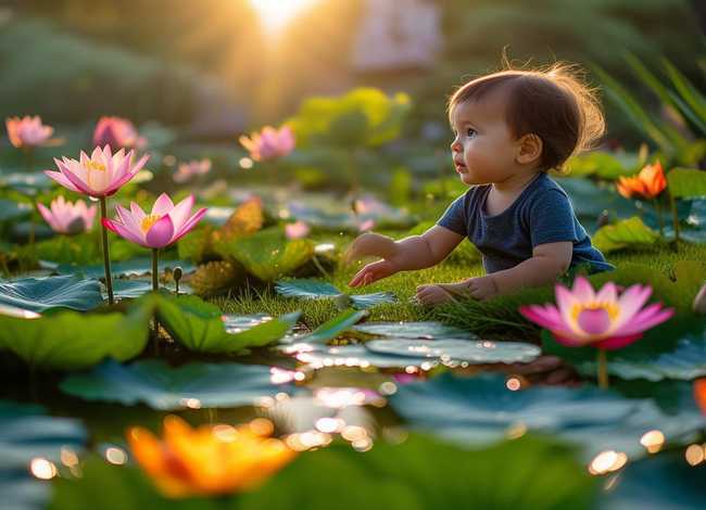 关于荷花的儿童故事 关于荷花的幼儿小故事