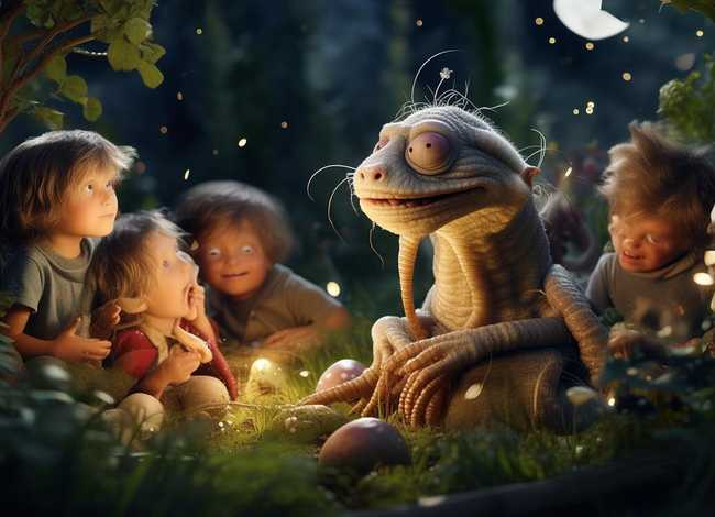 儿童睡前故事蚯蚓、蚯蚓的睡前故事