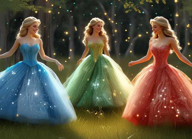 三个公主的故事、三个公主的故事 一个有星星裙子的故事