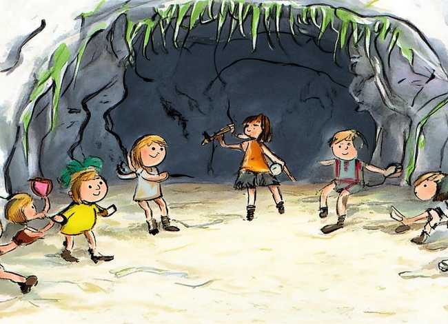 地道战儿童画 地道战儿童画简单又漂亮