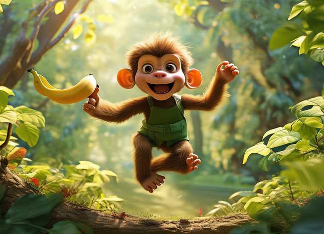 《小猴子下山》的故事 《小猴子下山》的故事在线听