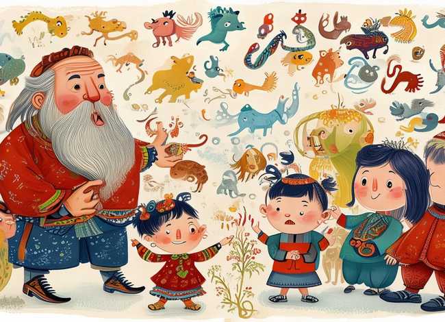 十二生肖的来历故事儿童 十二生肖的来历小故事图片