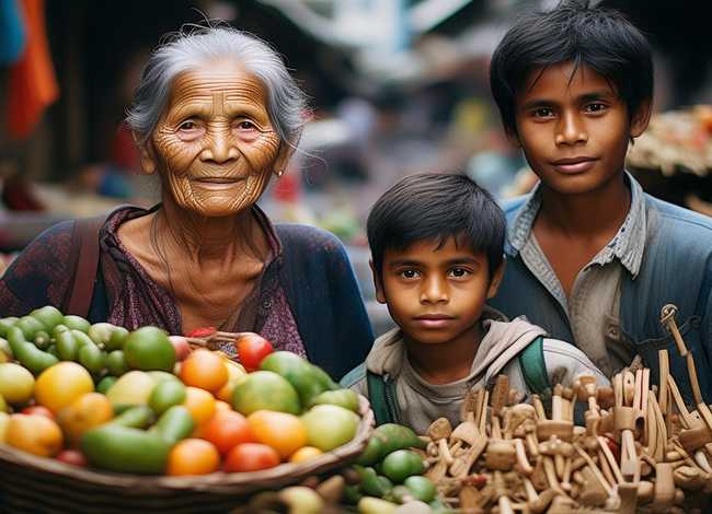 老妇人两个儿子卖东西的故事；老妇人两个儿子卖东西的故事简介