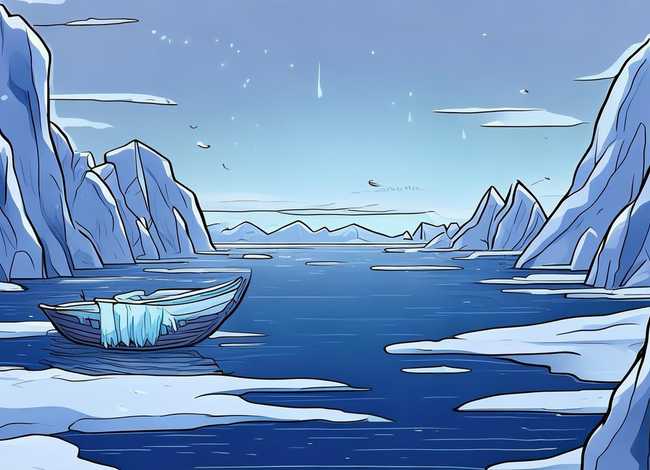 北极故事简笔画（北极故事简笔画图片）