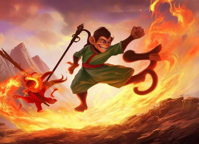 悟空力战红孩儿的儿童童话故事 - 孙悟空大战红孩儿的故事名字